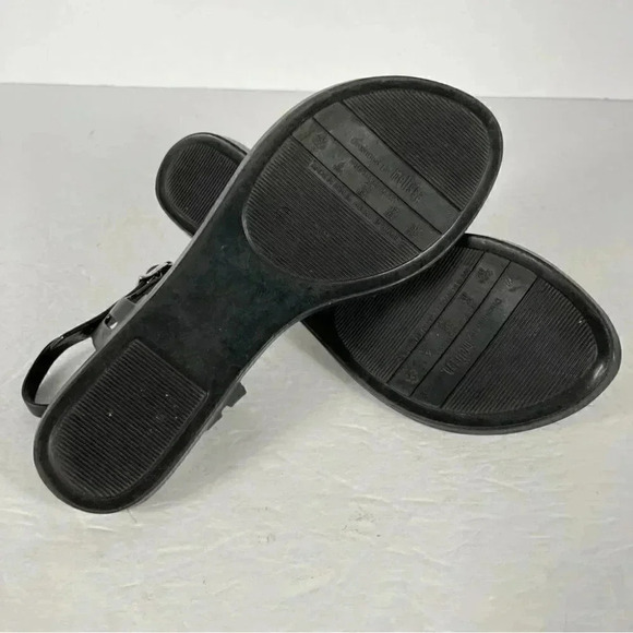 ❤️ Melissa sandals heart women  size 6 black - Picture 7 of 7